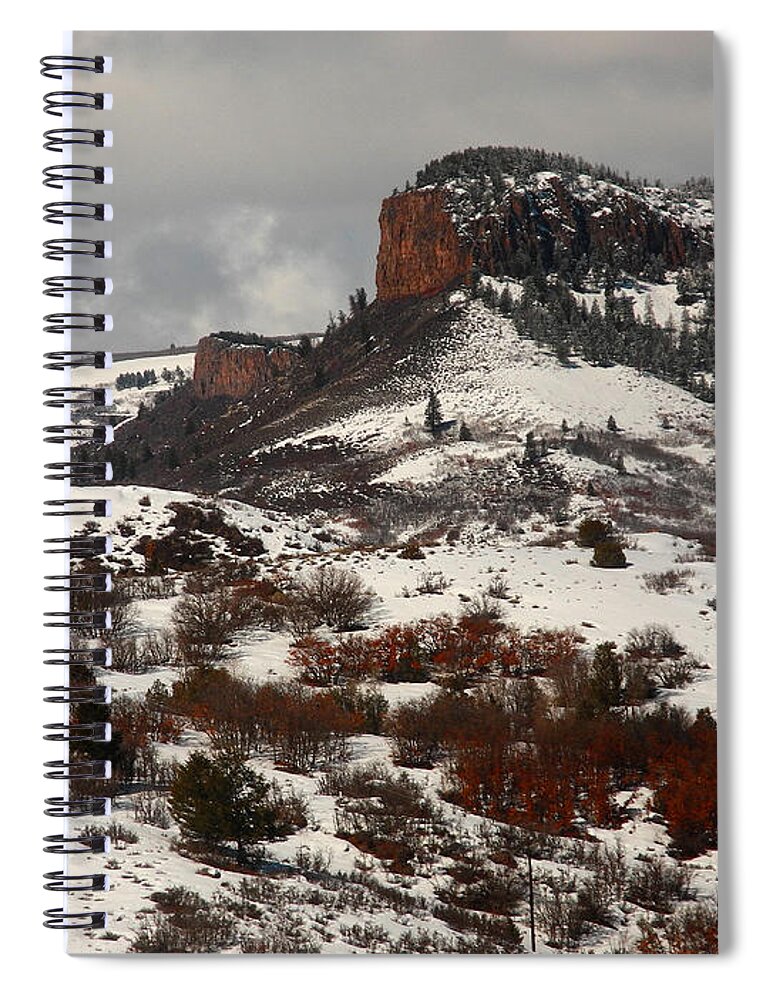 Gunnison National Park Spiral Notebook featuring the photograph Gunnison National Park by Raymond Salani III