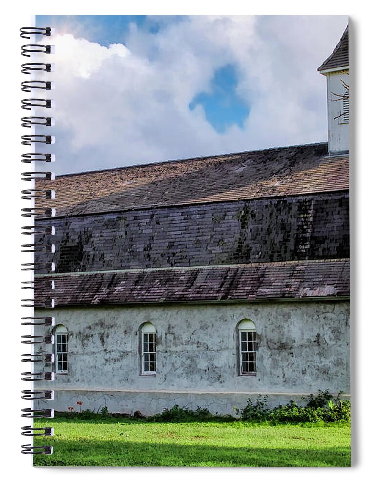 Church Spiral Notebook featuring the photograph Hana Church 4 by Dawn Eshelman