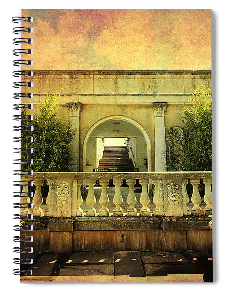 Gardens Spiral Notebook featuring the photograph Heavenly Gardens by Trina Ansel