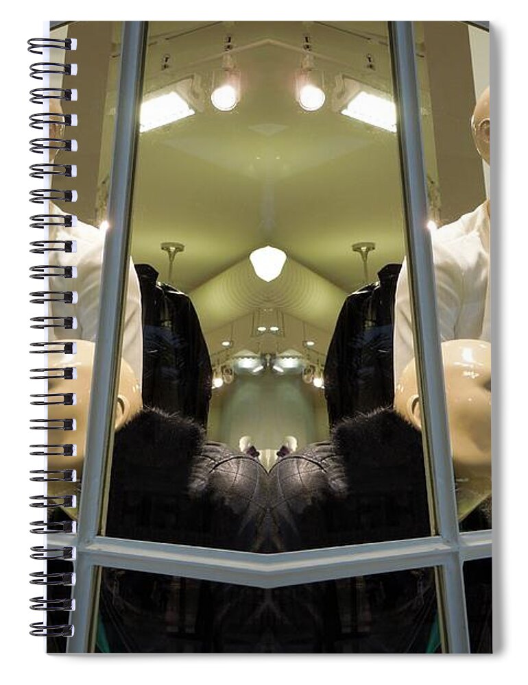 Fantasy Spiral Notebook featuring the photograph Help Us by Renee Trenholm
