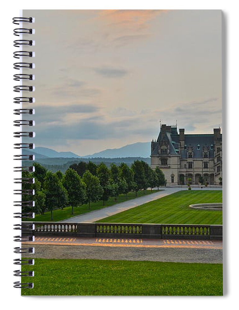 Home Spiral Notebook featuring the photograph Home Sweet Home by Frozen in Time Fine Art Photography