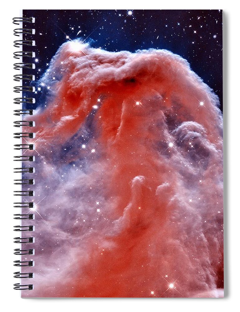 Cosmos Spiral Notebook featuring the photograph Horsehead Nebula by Benjamin Yeager