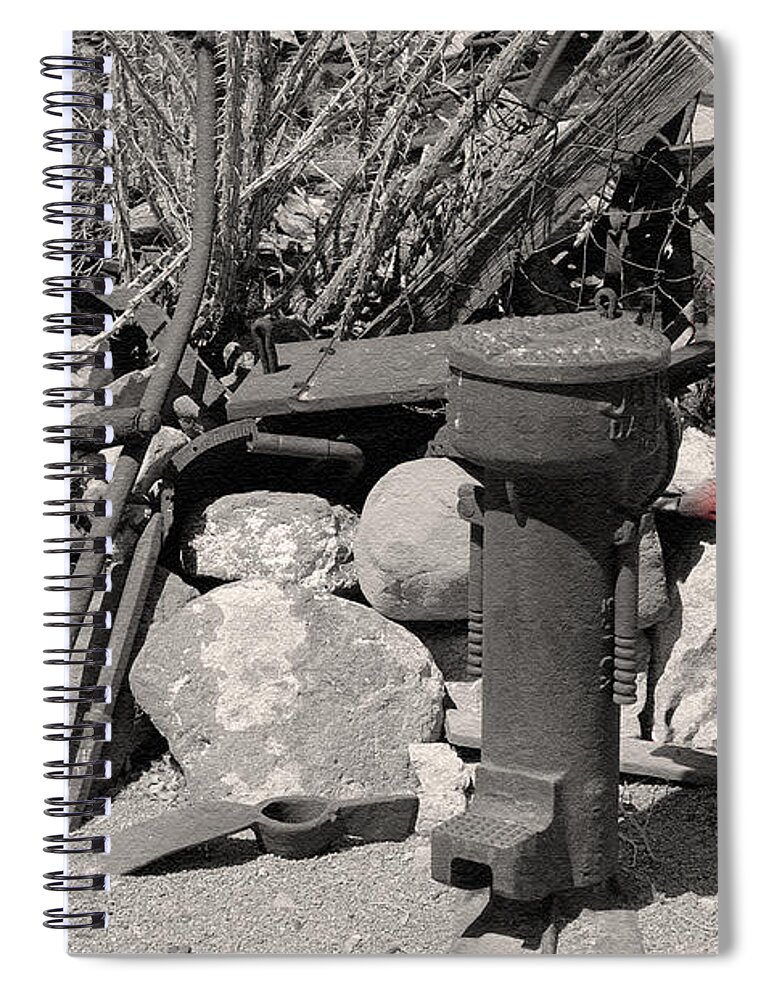 Red Spiral Notebook featuring the photograph Ice Cold Drink by Leticia Latocki