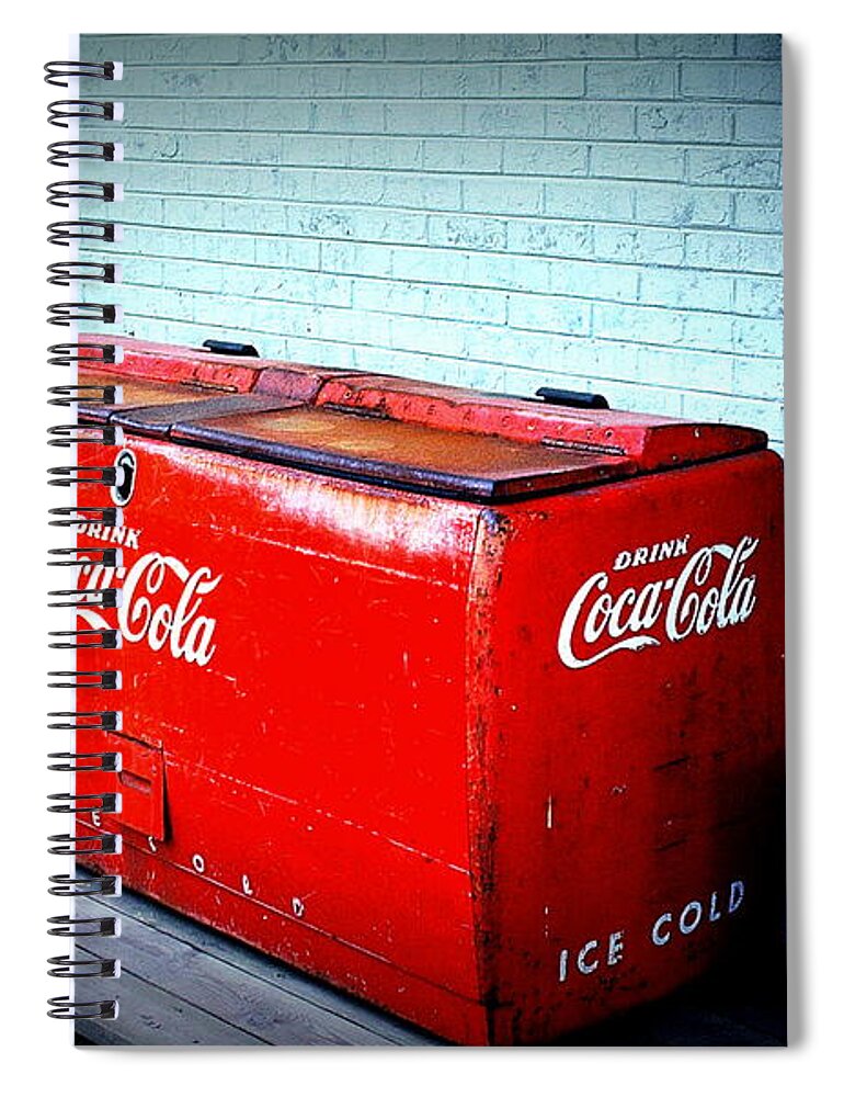 Fine Art Spiral Notebook featuring the photograph Ice Cold by Rodney Lee Williams