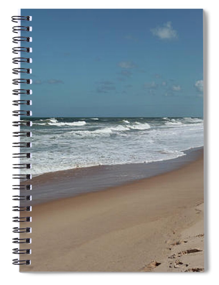Bahia State Spiral Notebook featuring the photograph Imbassai Beach by C. Quandt Photography