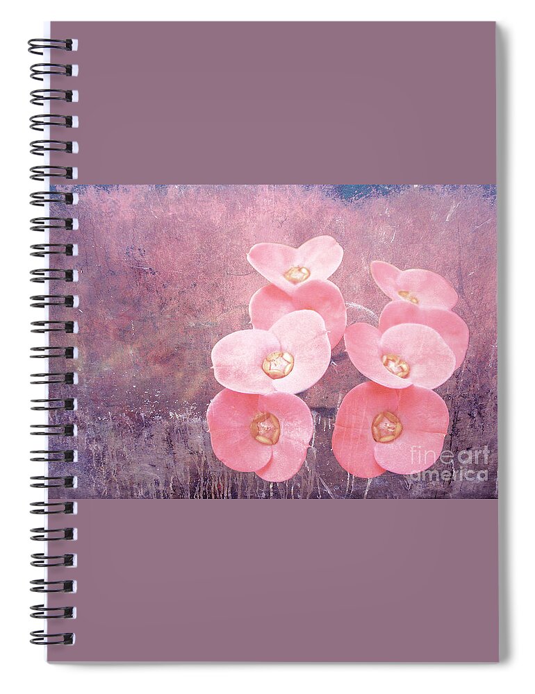 Flowers Spiral Notebook featuring the photograph Indulgence by Ellen Cotton