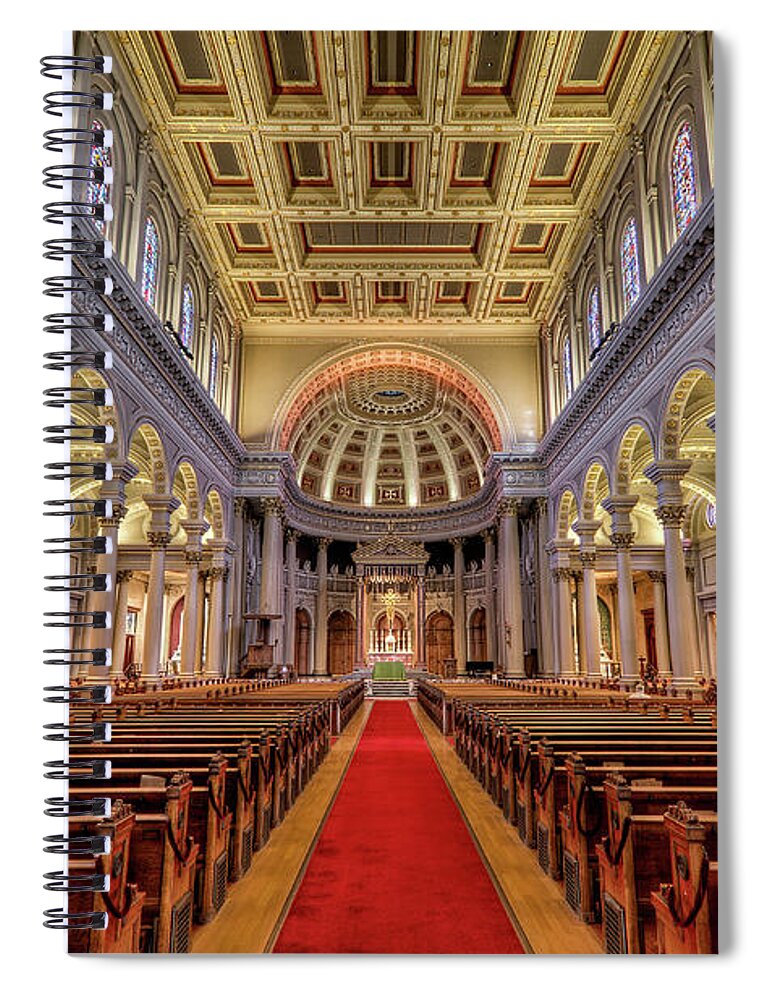 Pew Spiral Notebook featuring the photograph Inner Beauty by Michael Theaterwiz Criswell Photography