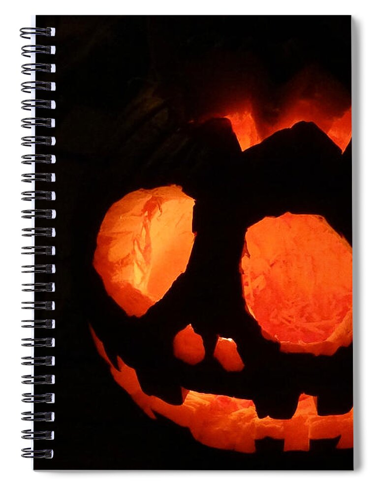 Jack Spiral Notebook featuring the photograph Jack by Dark Whimsy