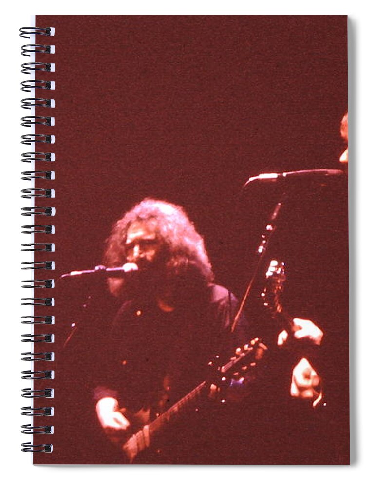 Music Spiral Notebook featuring the photograph Nothing Left To Do But Smile by Susan Carella