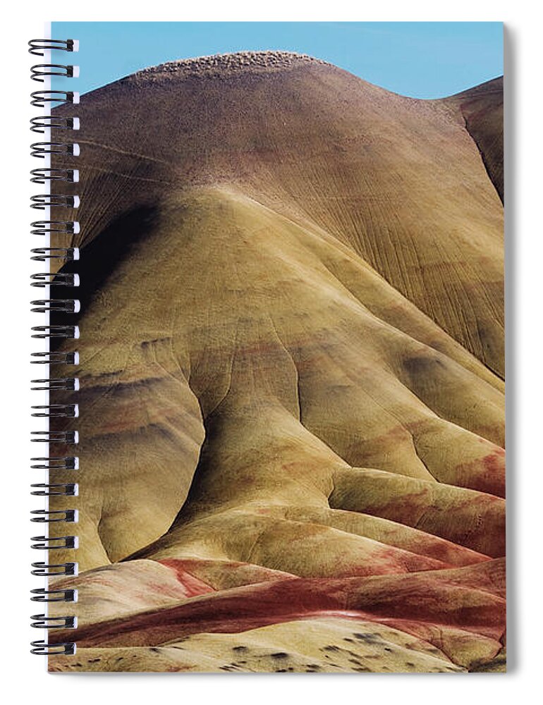 Scenics Spiral Notebook featuring the photograph John Day Fossil Beds National Monument by Mark Miller Photos
