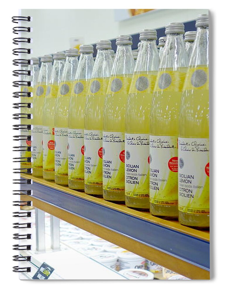 Fruit Spiral Notebook featuring the photograph Juices by Valentino Visentini