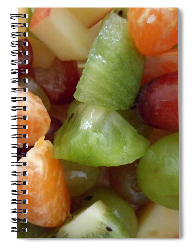 Fruit Spiral Notebook featuring the photograph Juicy fruit by Christopher Rowlands
