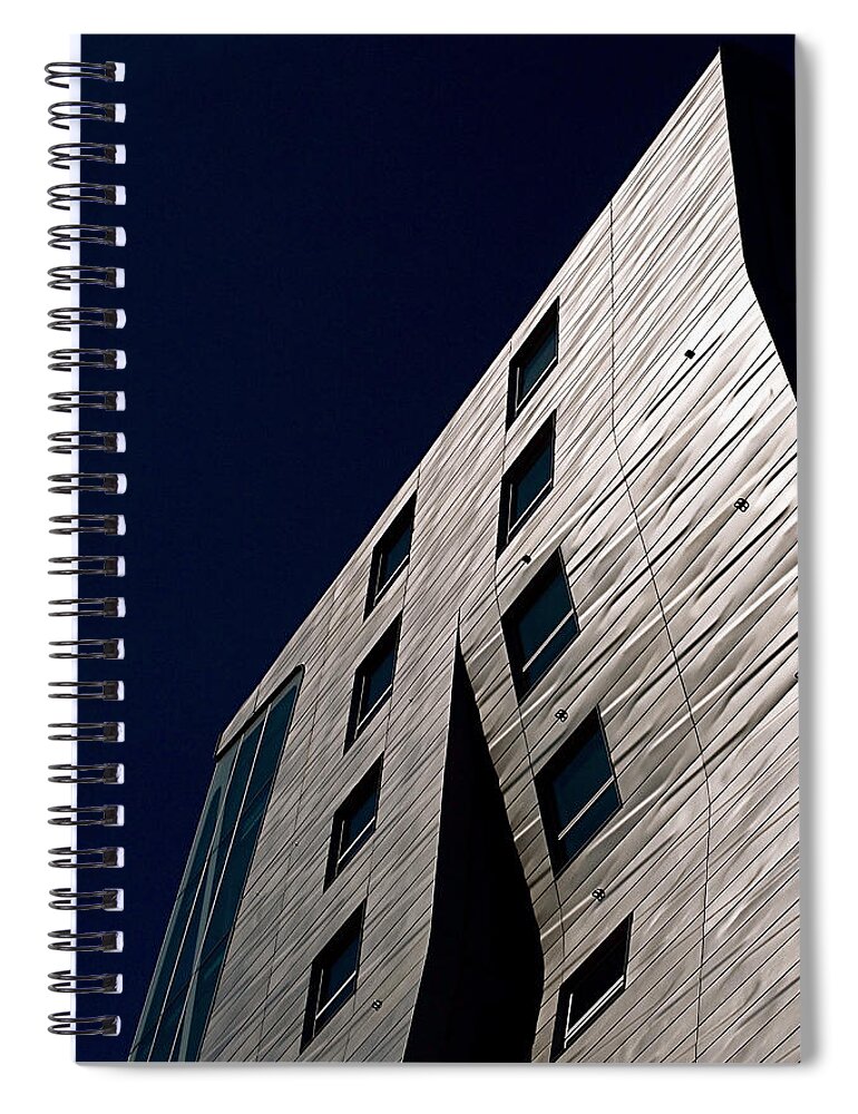 New York City Spiral Notebook featuring the photograph Just a Facade by Rona Black