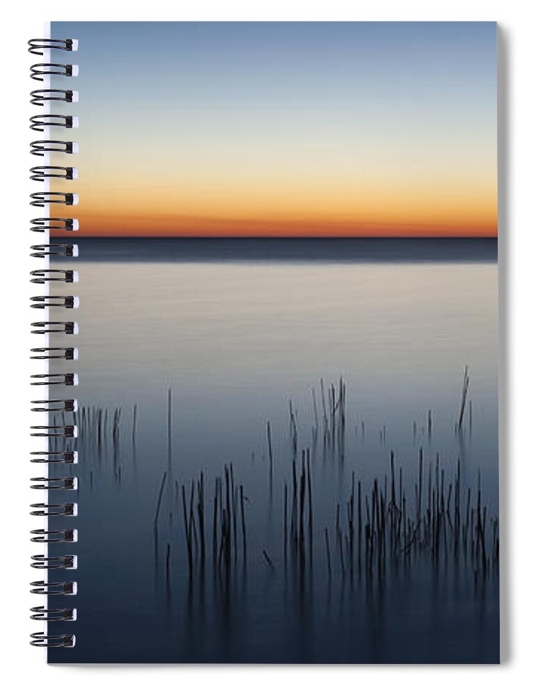 Dawn Spiral Notebook featuring the photograph Just Before Dawn by Scott Norris