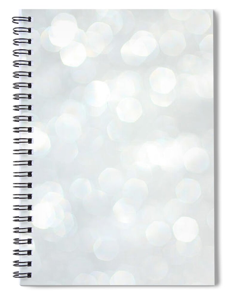 Abstract Spiral Notebook featuring the photograph Just Like Heaven by Dazzle Zazz