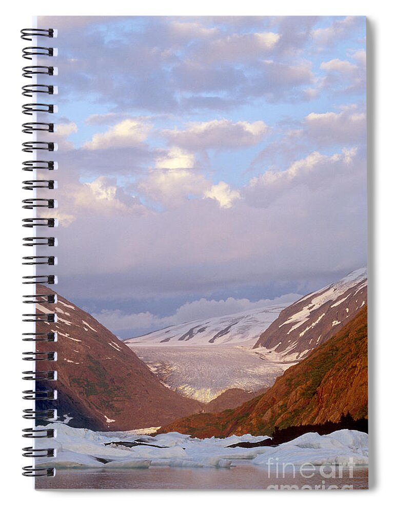 Portage Glacier Spiral Notebook featuring the photograph Kenai Fjords National Park by Art Wolfe