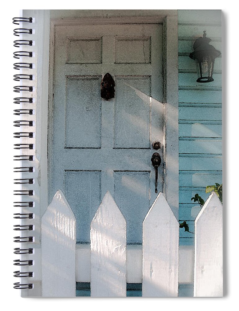 Florida Spiral Notebook featuring the photograph Key West Welcome to My Home by Brenda Jacobs