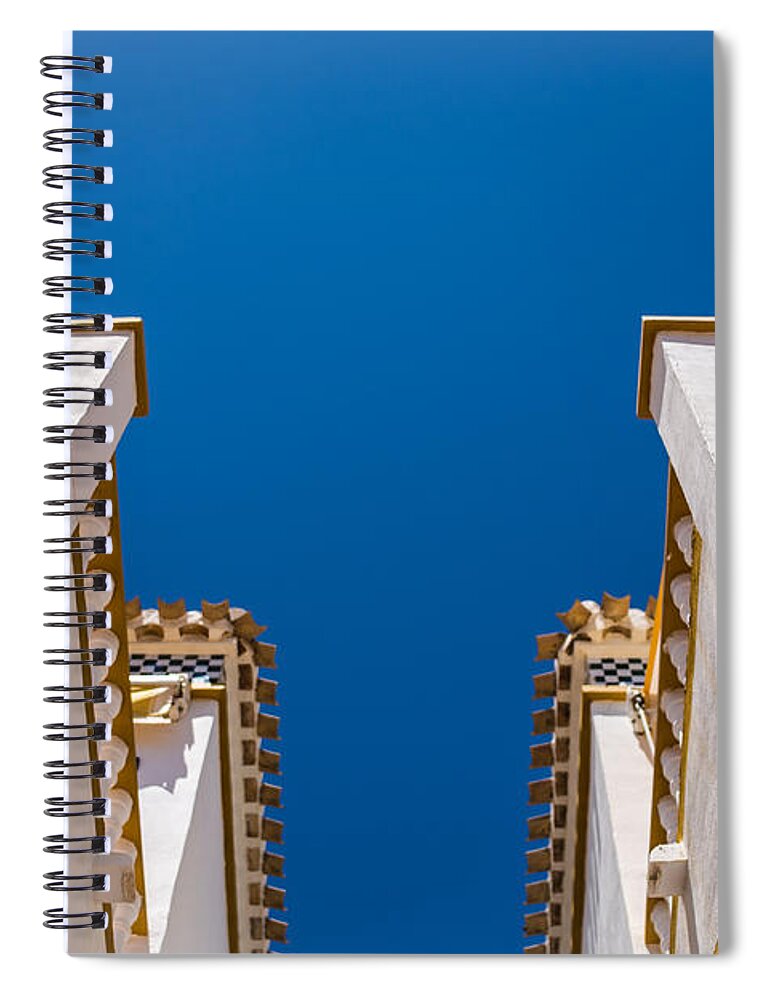 La Zenia Spiral Notebook featuring the photograph La Zenia by Nigel R Bell