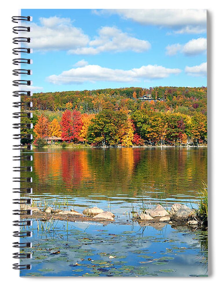 Lake Antoine Spiral Notebook featuring the photograph Lake Antoine by Gwen Gibson