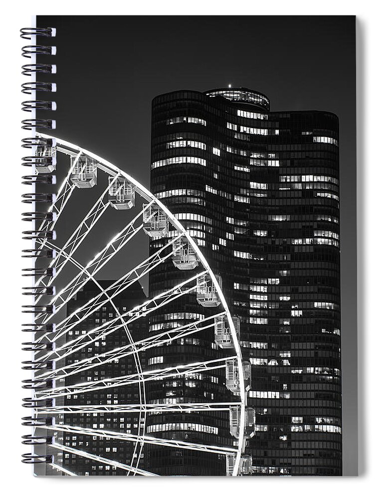 Chicago Spiral Notebook featuring the photograph Lake Point Tower by Sebastian Musial