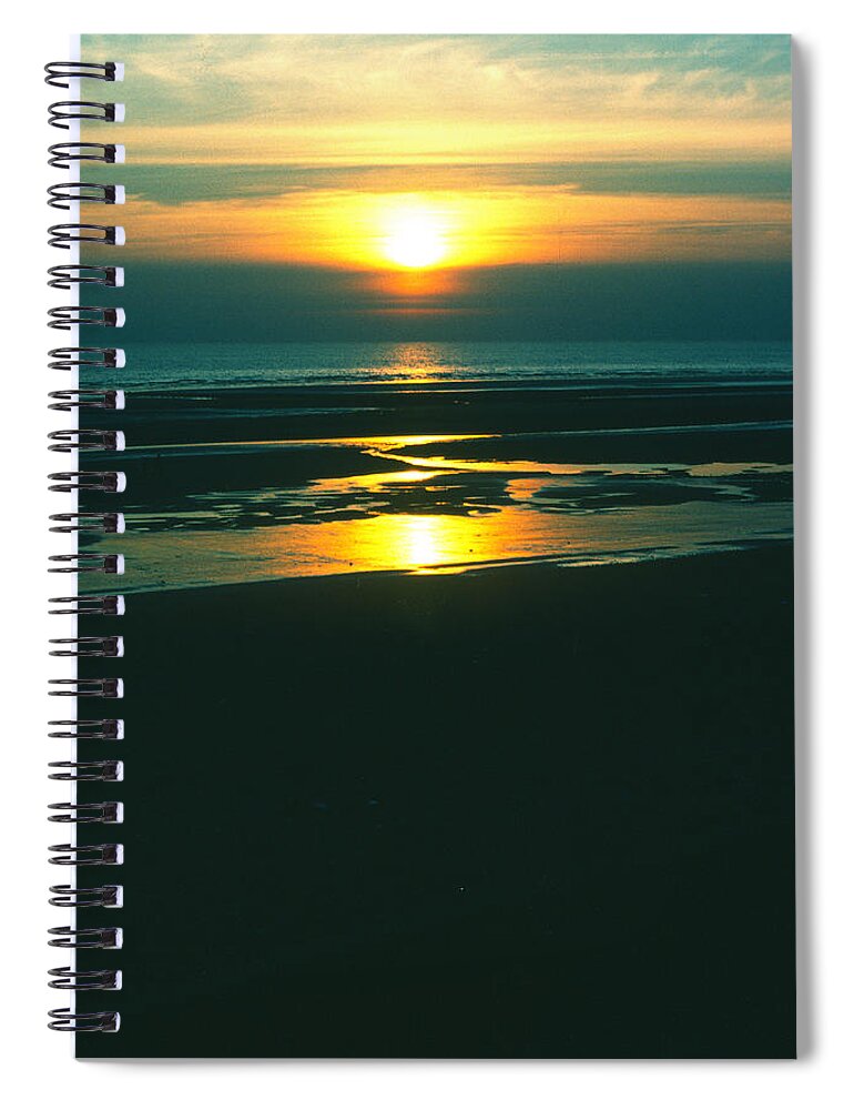 Lancashire Spiral Notebook featuring the photograph Lancashire Sunset by Gordon James