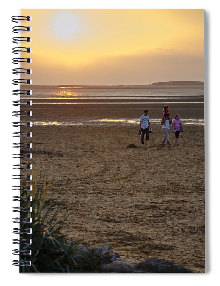 Summer Spiral Notebook featuring the photograph Last colourful days of summer by Spikey Mouse Photography