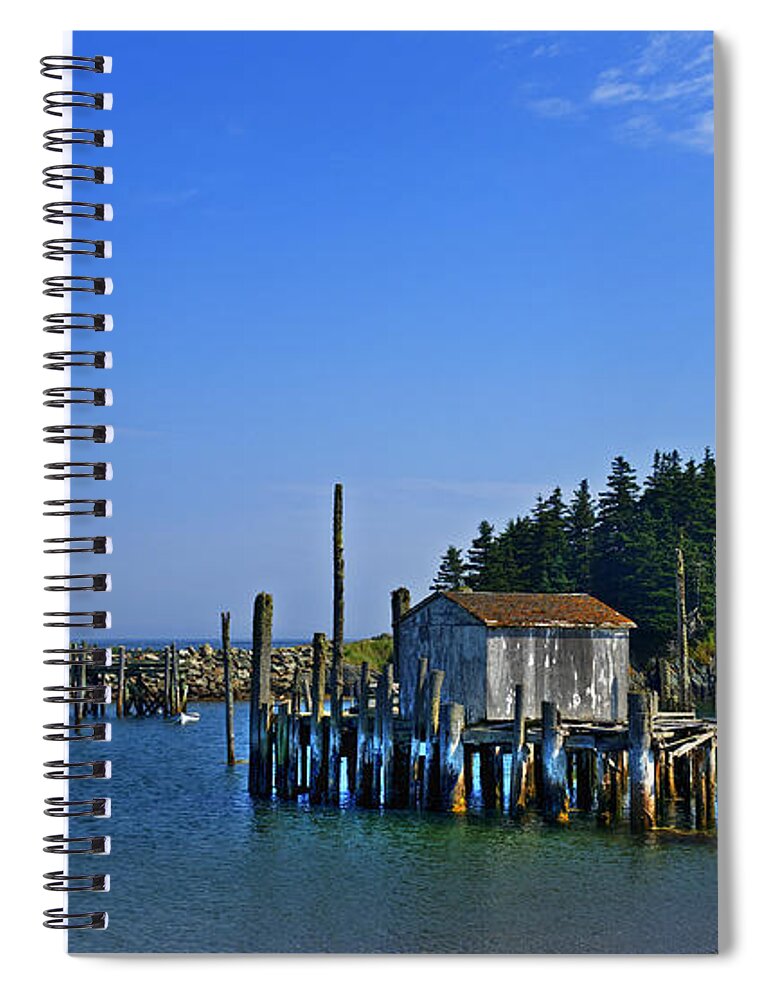 Hdr Spiral Notebook featuring the photograph Lazy Summer Days... by Nina Stavlund