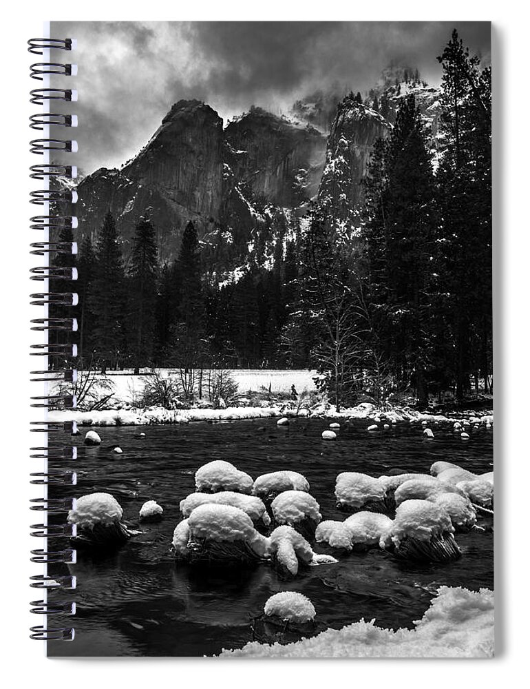 California Spiral Notebook featuring the photograph Leaning Tower by Cat Connor
