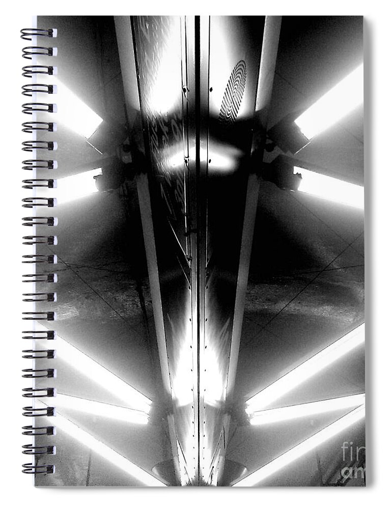 Light Sabers Spiral Notebook featuring the photograph Light Sabers by James Aiken