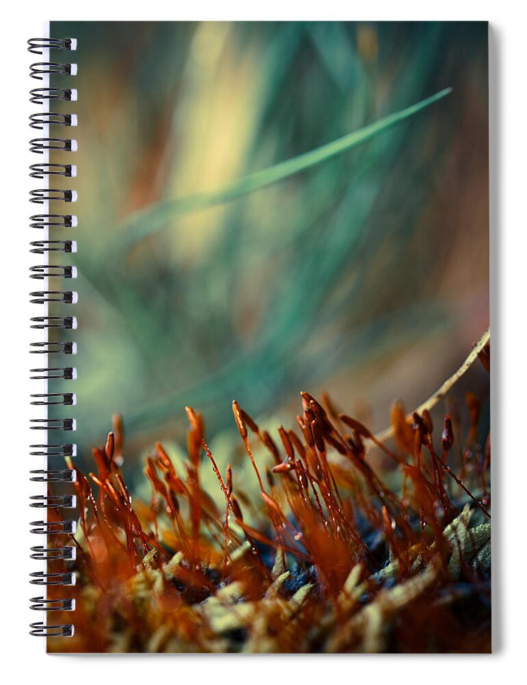 Spores Spiral Notebook featuring the photograph Like An Undersea Adventure by Shane Holsclaw