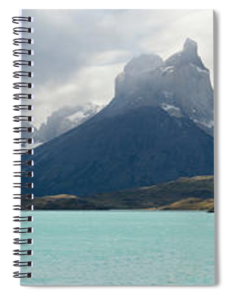 Home Spiral Notebook featuring the photograph Los Cuernos by Richard Gehlbach