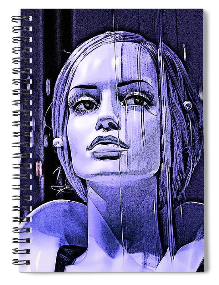 Staley Spiral Notebook featuring the photograph Luna by Chuck Staley