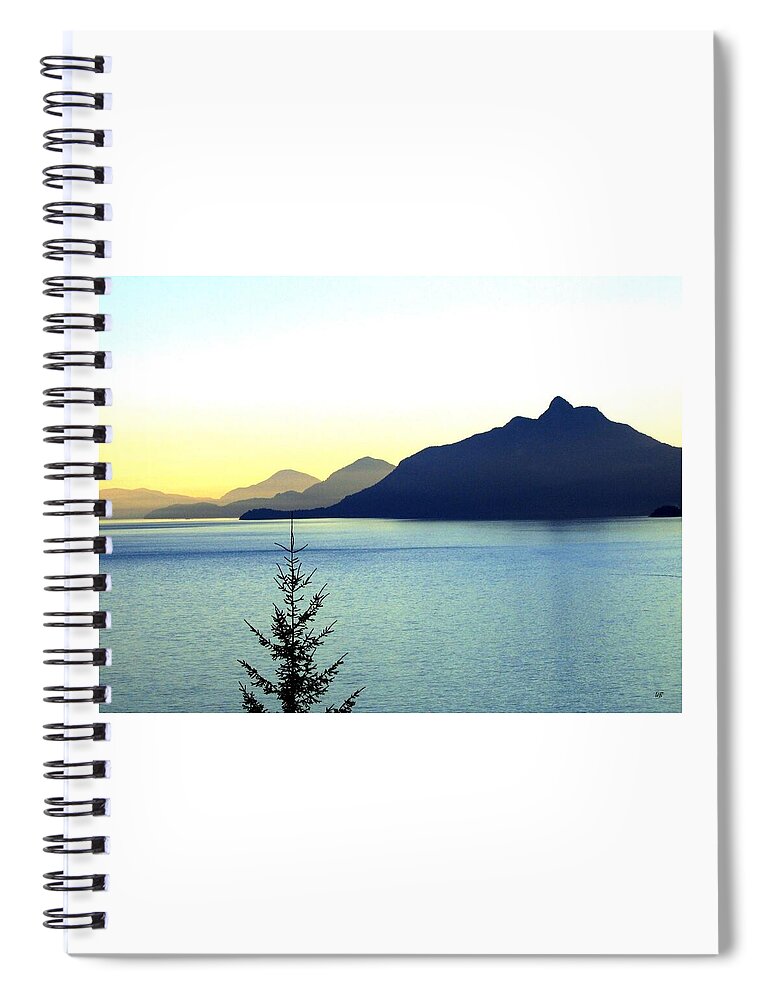 Vancouver Spiral Notebook featuring the photograph Magnificent Howe Sound by Will Borden