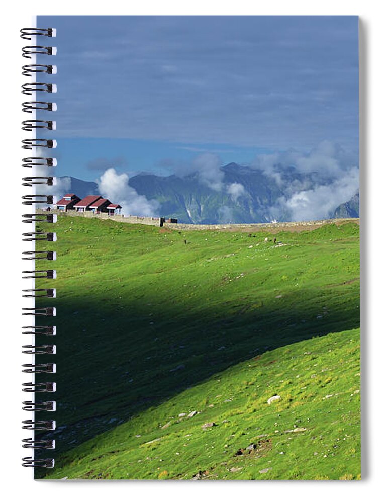Tranquility Spiral Notebook featuring the photograph Manali by Photograph By Praphat Rattanayanon