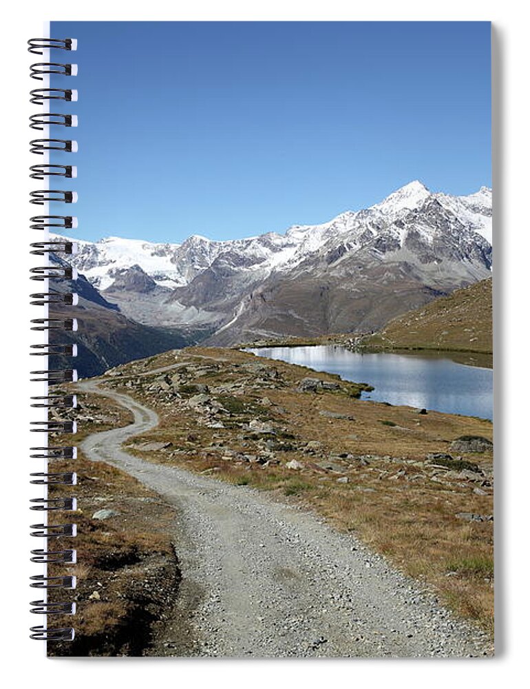 Scenics Spiral Notebook featuring the photograph Matterhorn by Chung-chi Lo