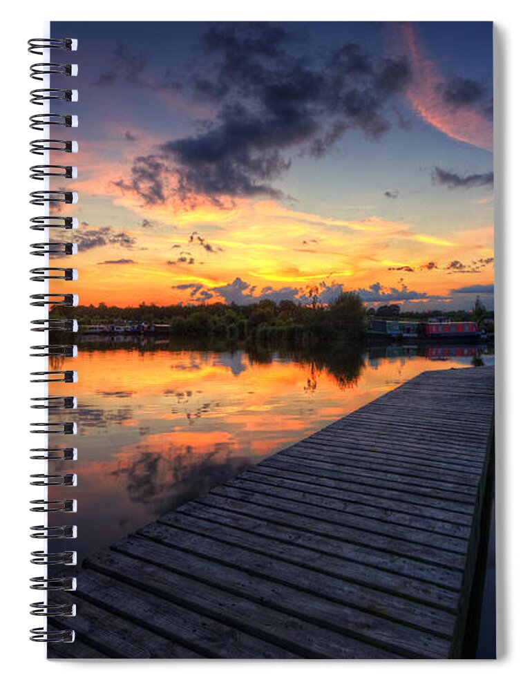 Yhun Suarez Spiral Notebook featuring the photograph Mercia Marina by Yhun Suarez