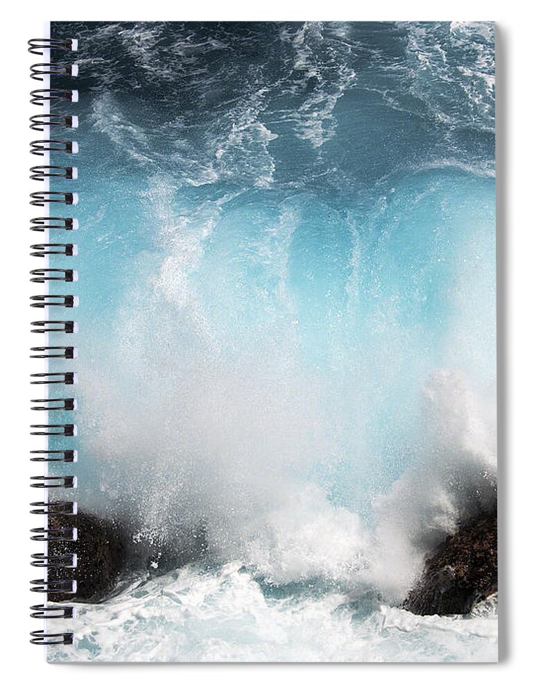 Fine Art Photography Spiral Notebook featuring the photograph Might and Power by Patricia Griffin Brett