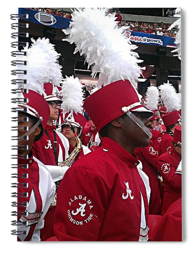 Gameday Spiral Notebook featuring the photograph Million Dollar Band by Kenny Glover