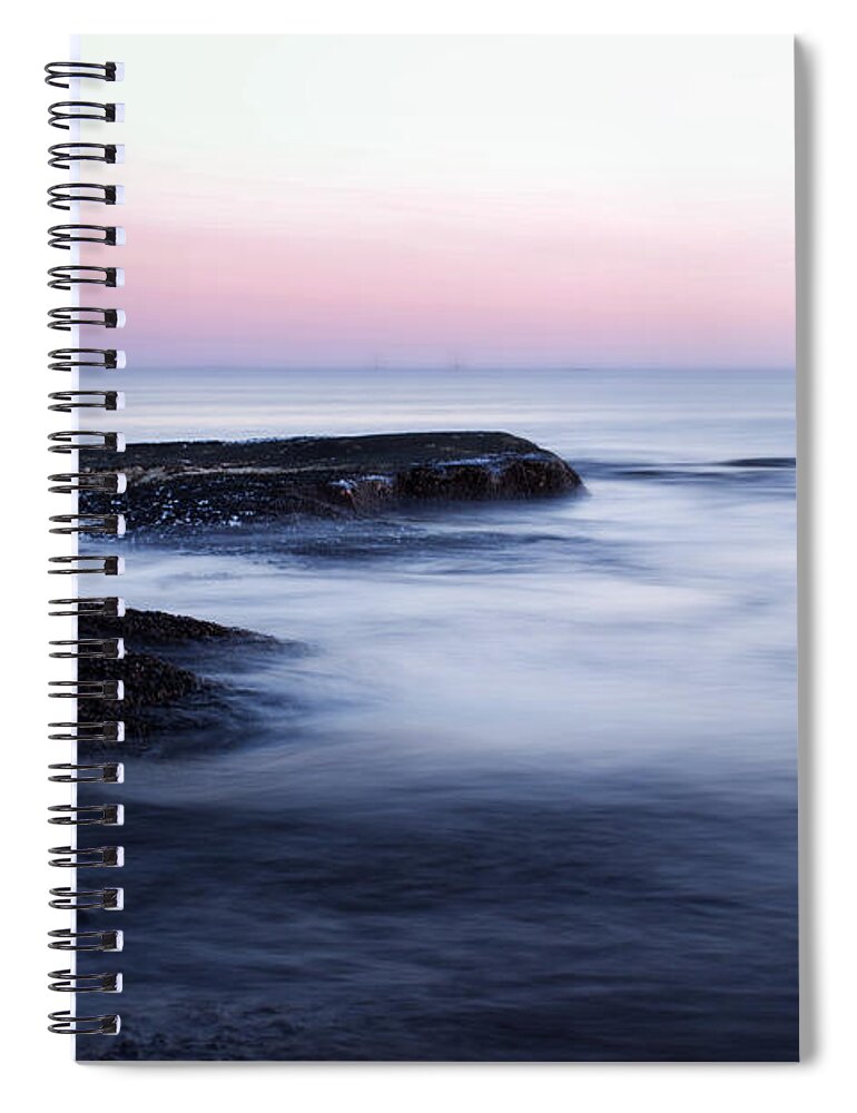 Landscape Spiral Notebook featuring the photograph Misty Sea by Nicklas Gustafsson