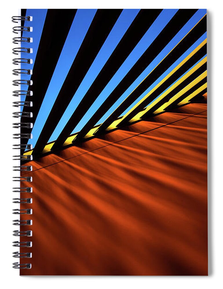 Office Spiral Notebook featuring the photograph Modern Architecture by Mf-guddyx