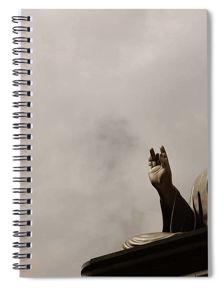 Tranquility Spiral Notebook featuring the photograph Monument by Welcome To Buy My Photos