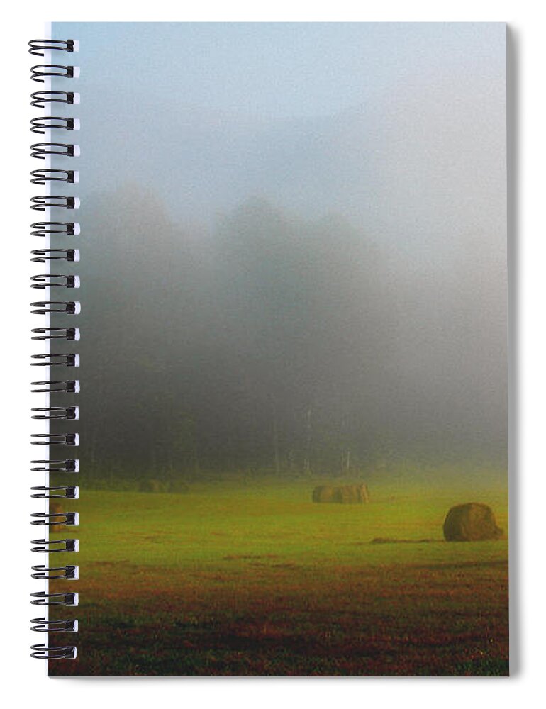 Cades Cove Spiral Notebook featuring the photograph Morning In The Cove by Douglas Stucky