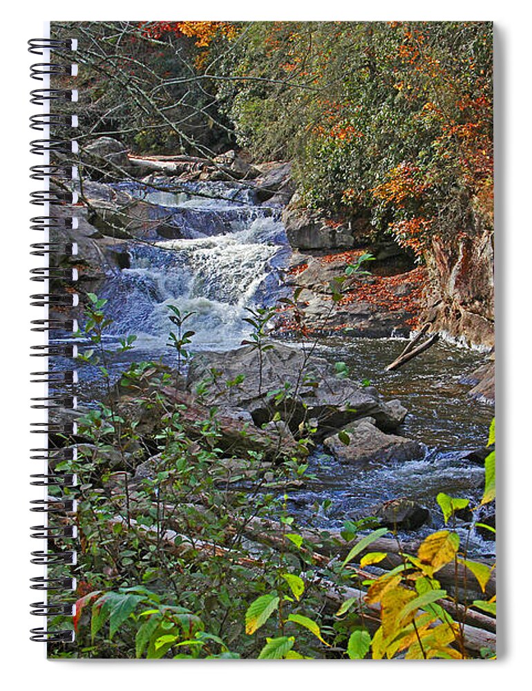 Appalachia Spiral Notebook featuring the photograph Mountain Splendor by HH Photography of Florida