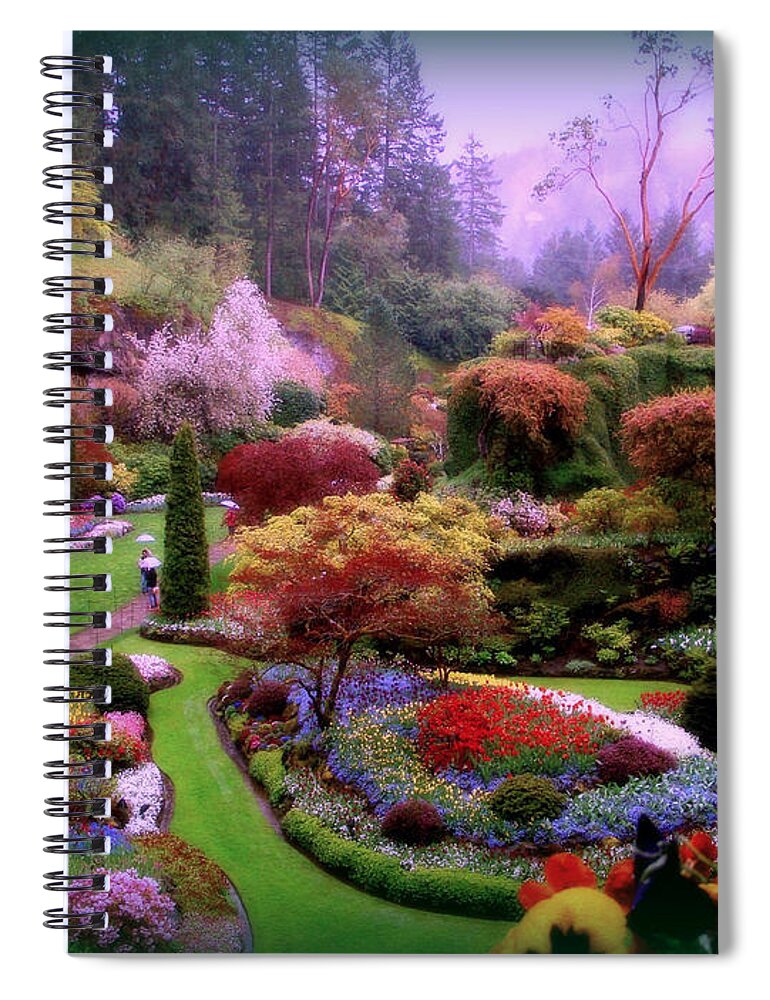 Must Be Heaven Spiral Notebook featuring the photograph Must Be Heaven by Micki Findlay