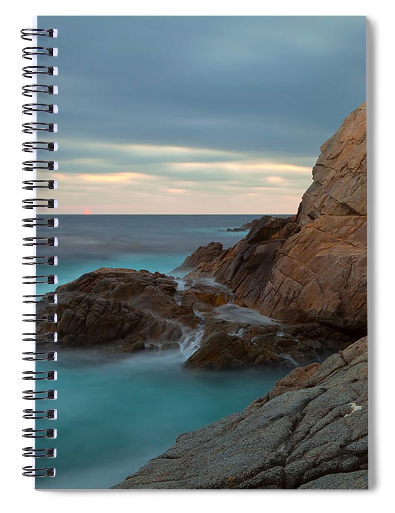 Landscape Spiral Notebook featuring the photograph Mystery by Jonathan Nguyen