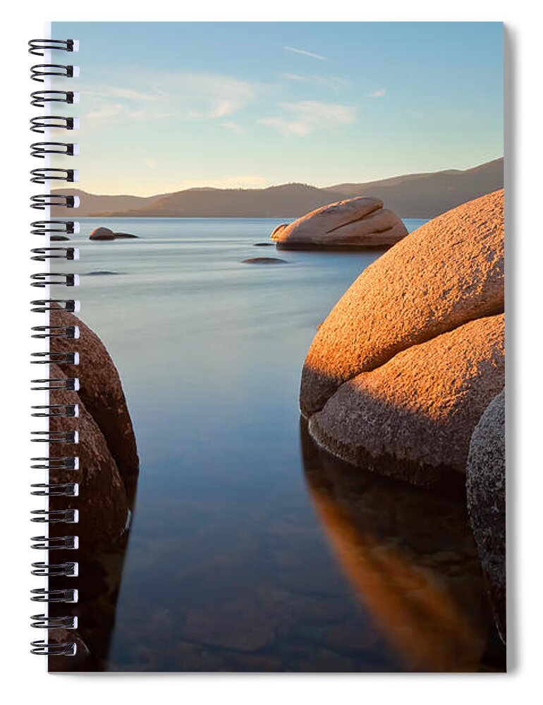 Landscape Spiral Notebook featuring the photograph Near and Far by Jonathan Nguyen