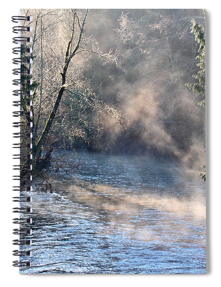 Landscape Spiral Notebook featuring the photograph Nearer To Thee by Rory Siegel