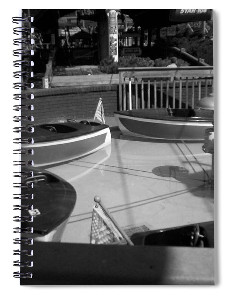 Boats Spiral Notebook featuring the photograph Needs Water Skis by Michael Krek