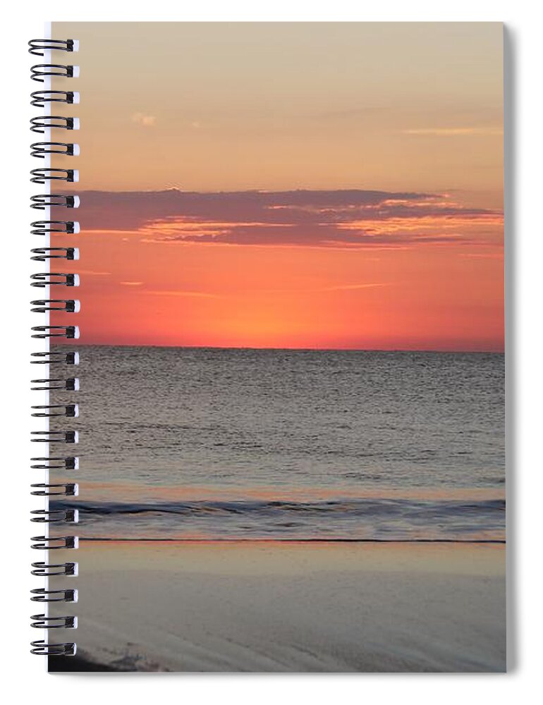 Fauna Spiral Notebook featuring the photograph New Day Coming by Robert Banach