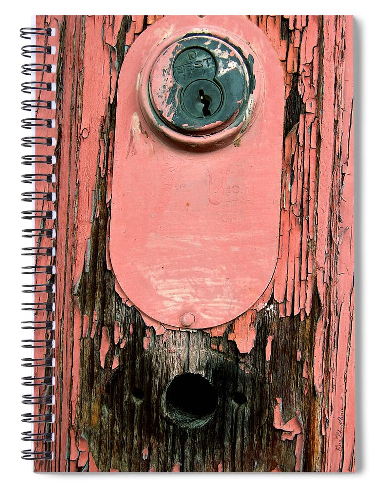 Weathered Wood Spiral Notebook featuring the photograph No Longer Needed - 2 by Kae Cheatham